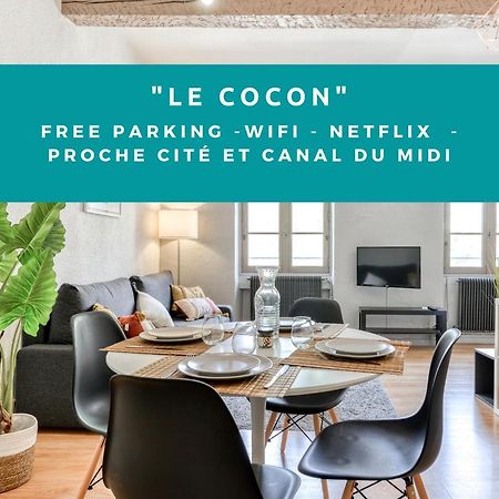Le Cocon / Free Parking / Wifi / Netflix Daire Carcassonne Dış mekan fotoğraf