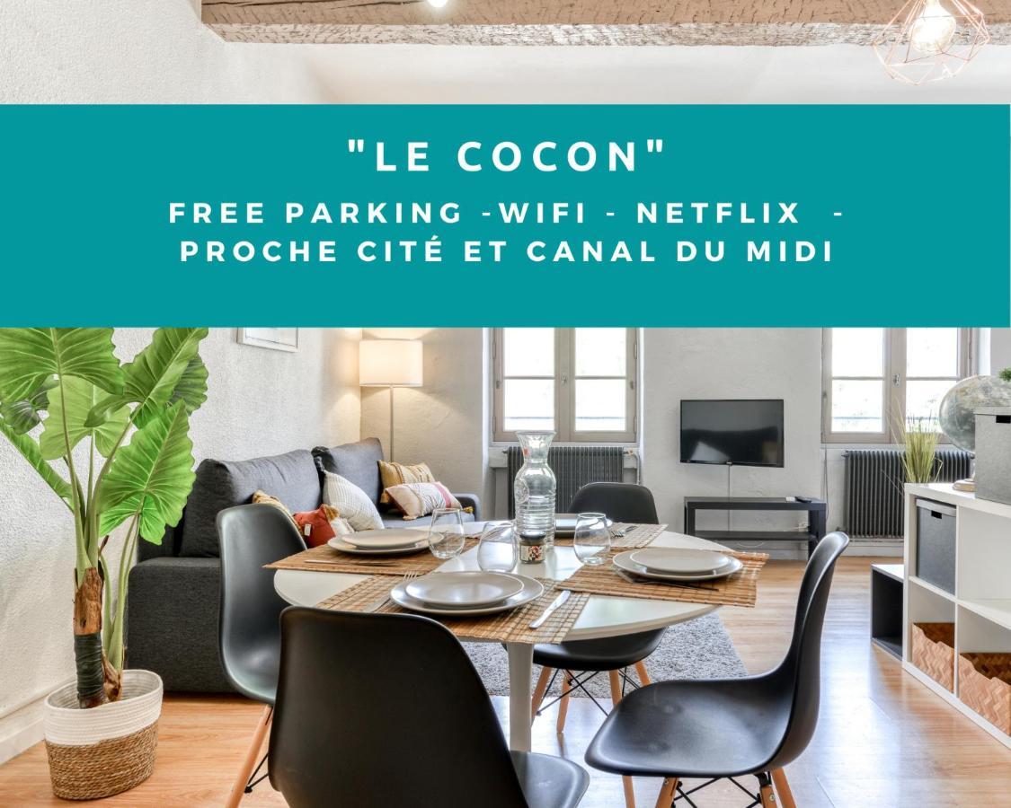 Le Cocon / Free Parking / Wifi / Netflix Daire Carcassonne Dış mekan fotoğraf
